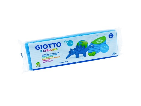 Knetmasse Giotto Patplume 350g hellblau