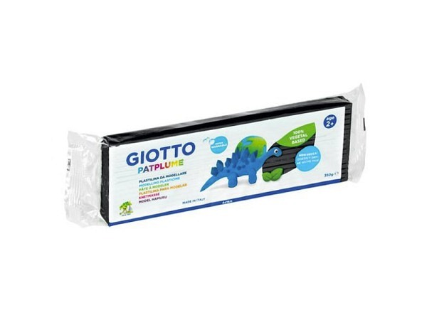 Knetmasse Giotto Patplume 350g schwarz