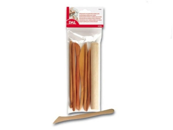 Modellierholz DAS 7er Set 