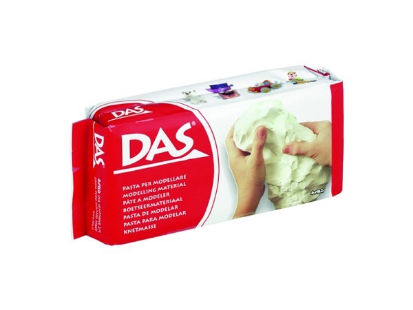 Ton DAS weiss 500g selbstrocknend, geschmeidig, giftfrei
