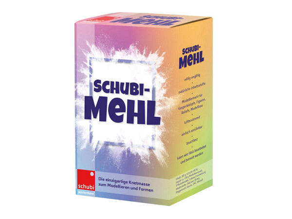 Modelliermehl Schubi Mehl 200g, aus Hölzern gemahlen