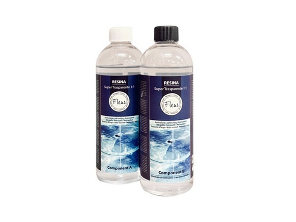 Giessmasse Fleur Resina Giessharz Super Transparent Set 950ml