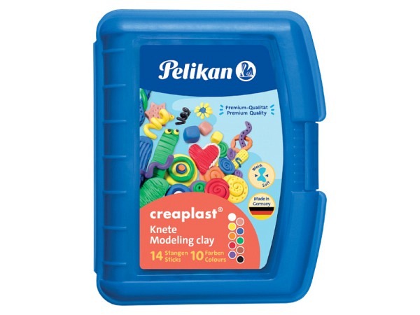 Knetmasse Pelikan Creaplast 14er Box