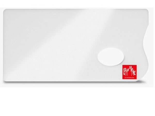Palette Caran d'Ache Kunststoff weiss 13x26cm mit Griffloch