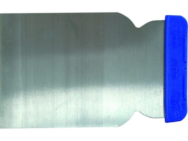 Spachtel breit flexibles Stahlblatt 8cm