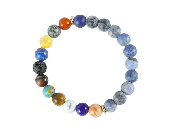 Schmuckset Glorex Armband Natursteine Sodalite