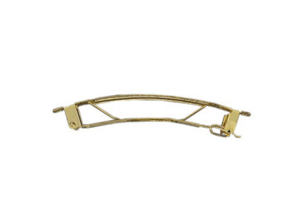 Haarspange Pracht Haarspange 7cm, goldfarben