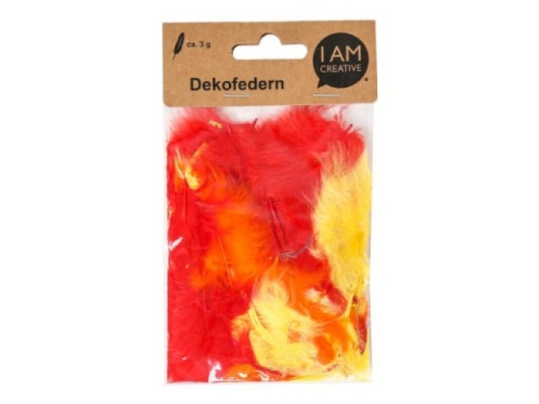 Dekofedern I am creative Federn Mix I ca. 3g 5 - 8cm