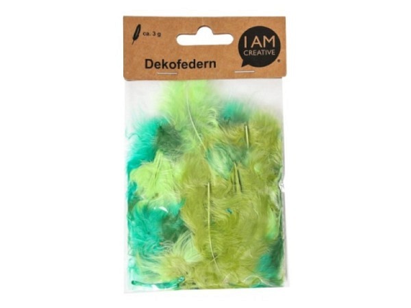 Dekofedern I am creative Federn Mix IV ca. 3g 5 - 8cm, 