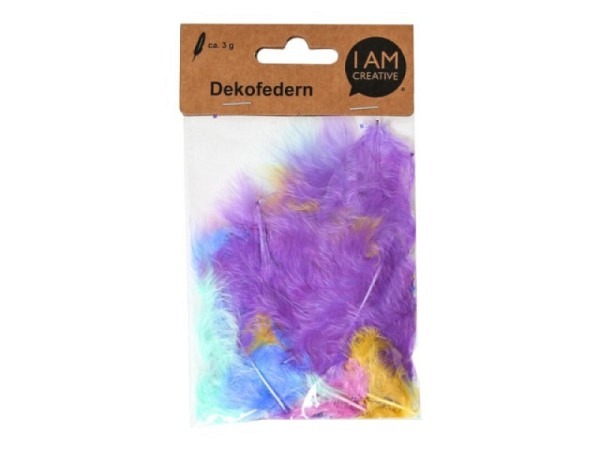 Dekofedern I am creative Federn Mix V ca. 3g 5 - 8cm