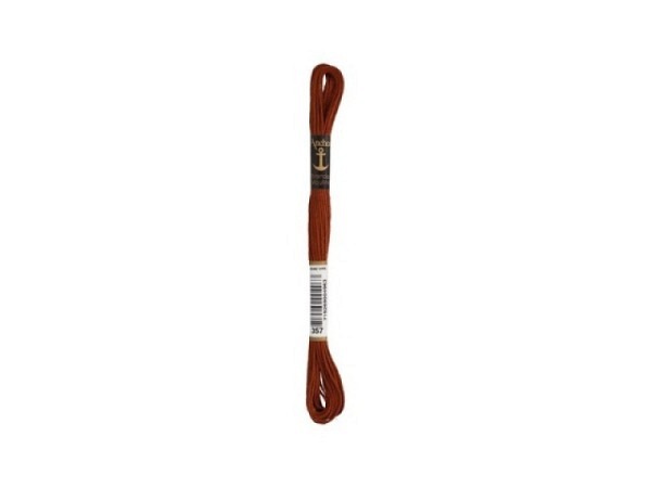 Stickgarn Anchor Sticktwist nussbraun