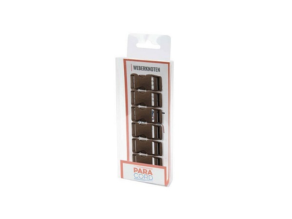 Steckschnalle Hollmann Steckverschluss braun 2,2x4,6cm 1Stk