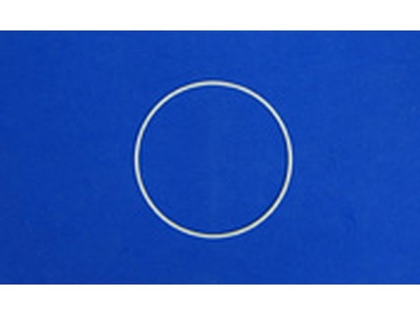 Metallringe 10cm weiss 
