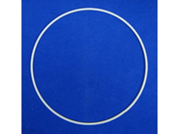 Metallringe 45cm weiss 