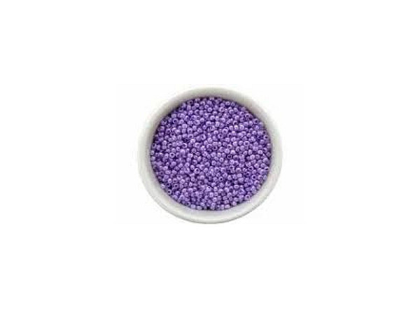 Rocailles Pracht Perlen 2,6mm violett satt