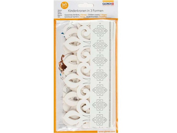 Bastelset Glorex Kinderkronen 6Stk
