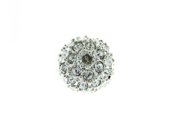 Silberperlen Trix Mix Kugel 925 rhodiniert brilliant 12mm