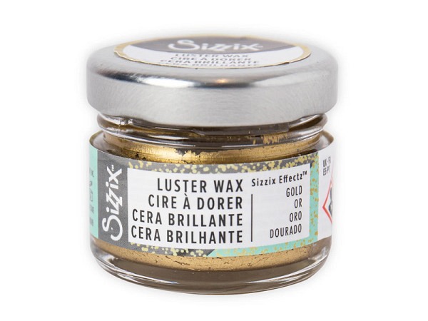 Glanzwachs Sizzix Luster Wax Gold