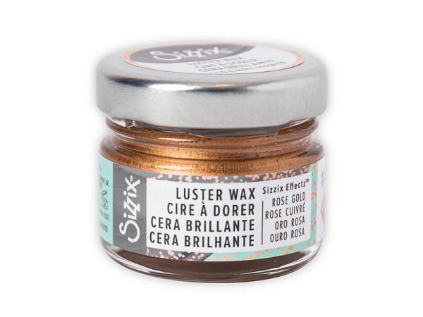 Glanzwachs Sizzix Luster Wax Rosegold