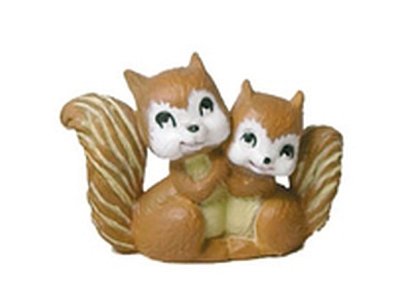 Miniatur Tierfiguren Eichhörnchen-Paar Grösse