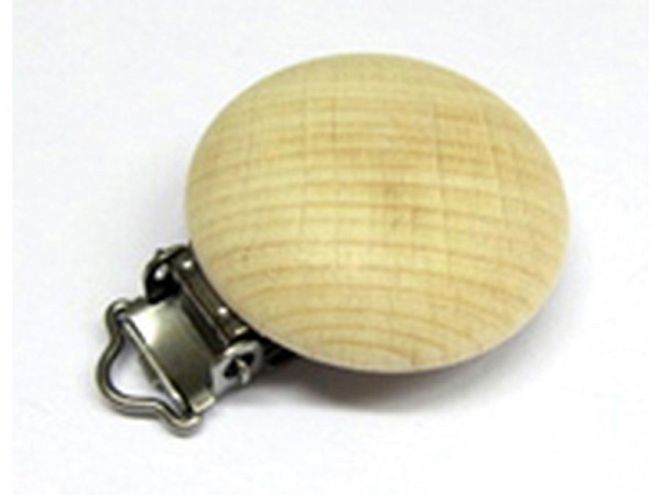 Nuggiclip Ruff Holzclip, natur
