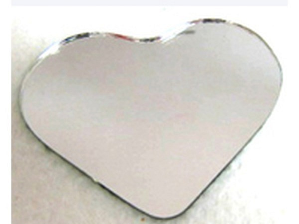 Spiegel Glasspiegel herzförmig 180mm 