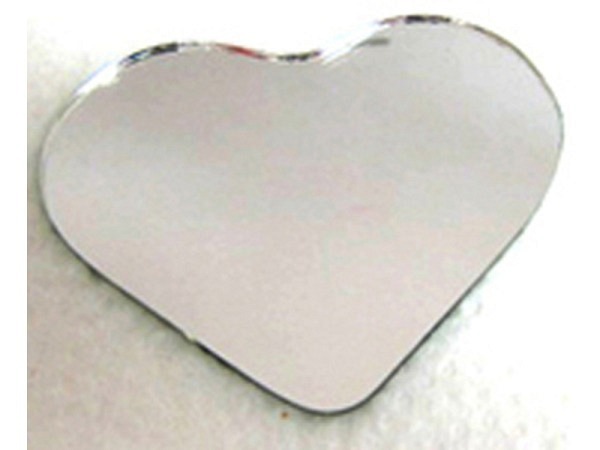 Spiegel Glasspiegel herzförmig 240mm 