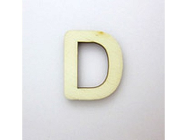 Holzbuchstabe Stafil Buchstabe D