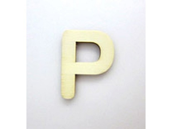 Holzbuchstabe Stafil Buchstabe P