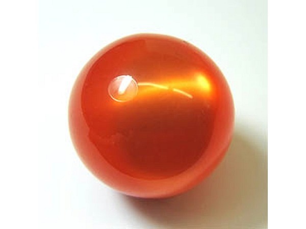 Acrylperlen Bastelpeter Polarisperle orange
