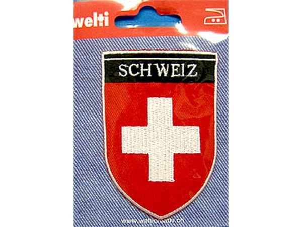 Bügelmotive Patch Schweizer Wappen 