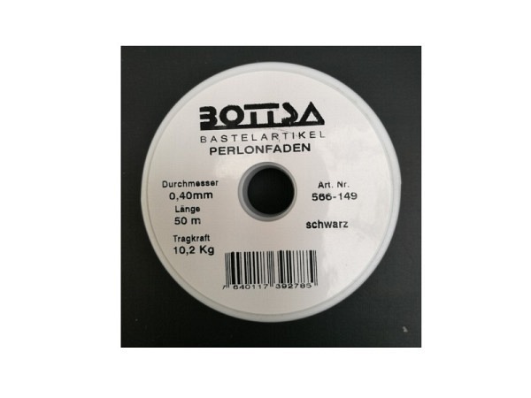 Faden Bottsa Perlonfaden 0.4mm/50m