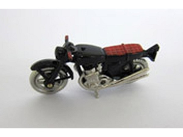 Miniatur Hobby Motorrad schwarz