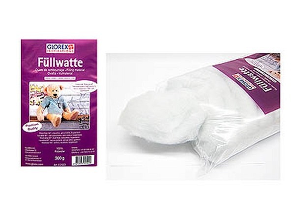 Stopfmaterial Glorex Füllwatte weiss