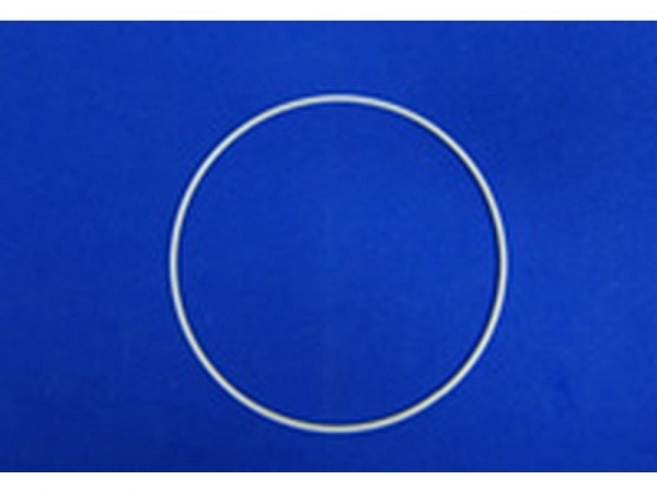 Metallringe 12cm weiss 