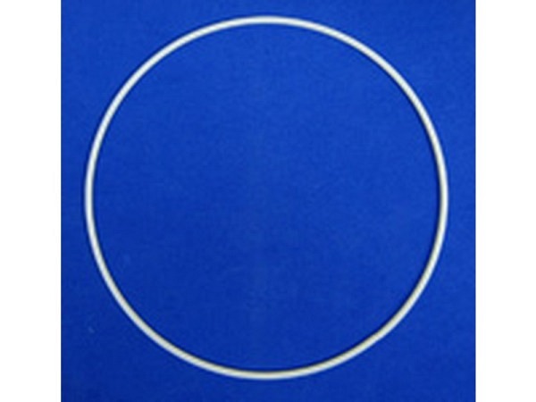 Metallringe 40cm weiss 