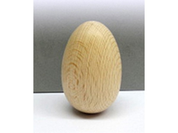 Holzfigur Ruff Ei 4x6cm