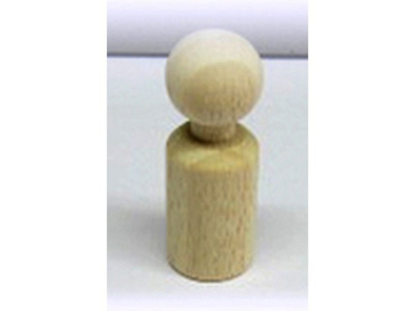 Holzfigur Ruff Mann Kegelfigur