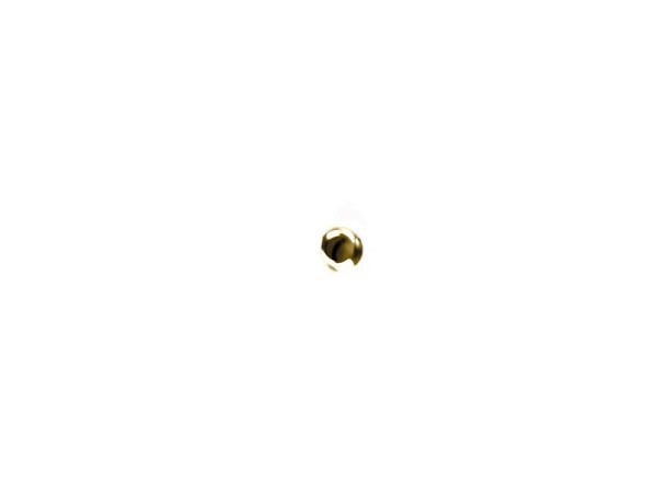Metallperlen Pracht Metallperlen rund 24K vergoldet 2,5mm