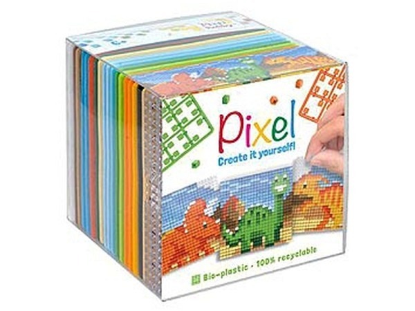 Pixels Pracht Pixel-Set Dino