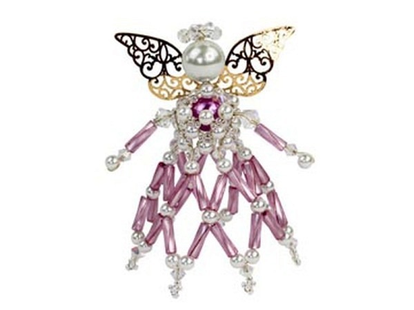 Perlenset Pracht rosa