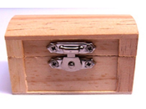 Holzbox Bottsa Schatzkiste, 7x4x4cm