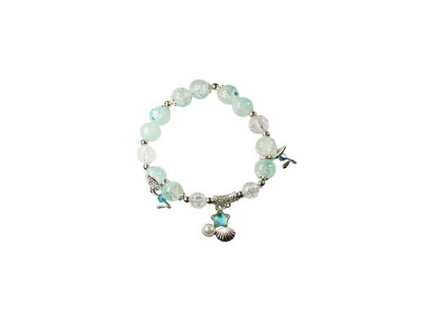 Armband Pracht Glasperlen Muschel