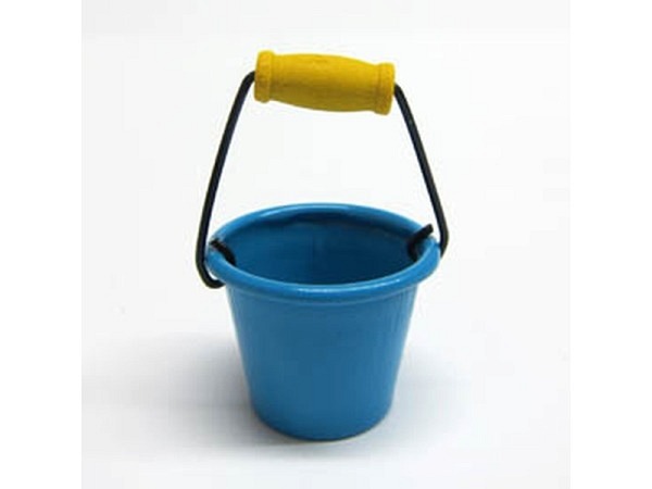 Miniatur Haushalt Eimer blau