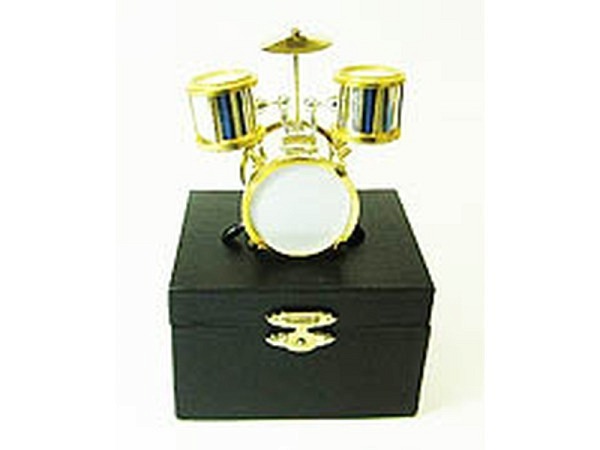Miniatur Musik Schlagzeug 100mm