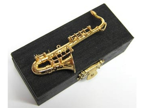 Miniatur Musik Saxophon in