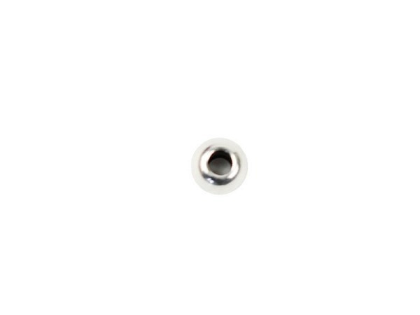 Metallperlen Pracht Metallperlen rund 999 versilbert 4mm