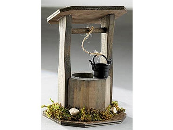 Miniatur Garten Ziehbrunnen 10cm