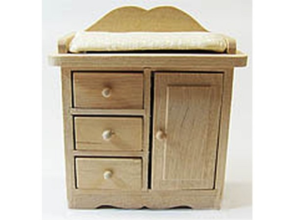Miniatur Baby Wickelkommode 80x40x80mm