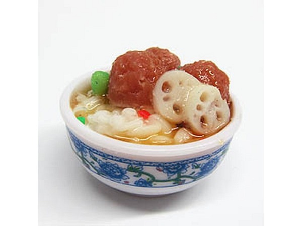Miniatur Lebensmittel Reis Bowl